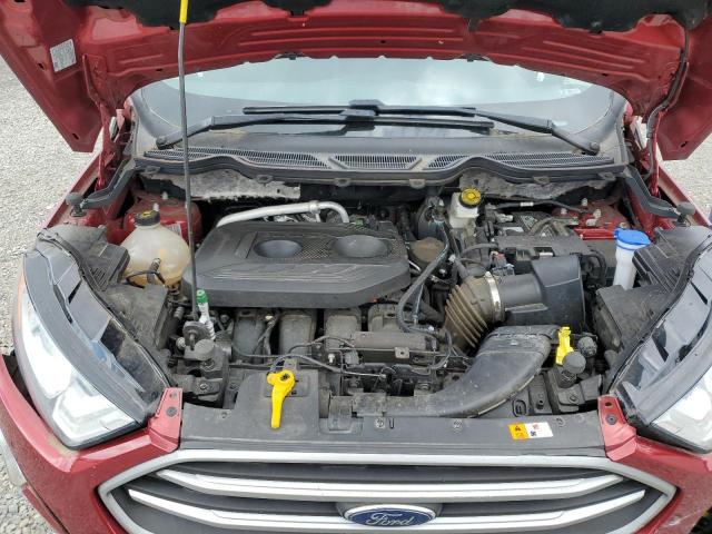 MAJ6P1UL2JC223436 - 2018 FORD ECOSPORT SE წითელი ფოტო 12