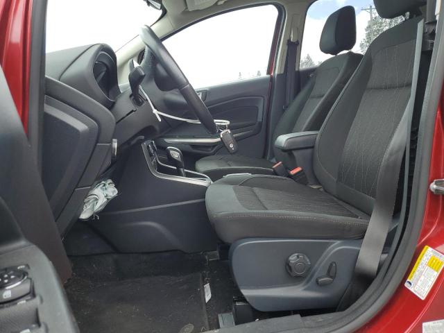 MAJ6P1UL2JC223436 - 2018 FORD ECOSPORT SE წითელი ფოტო 7