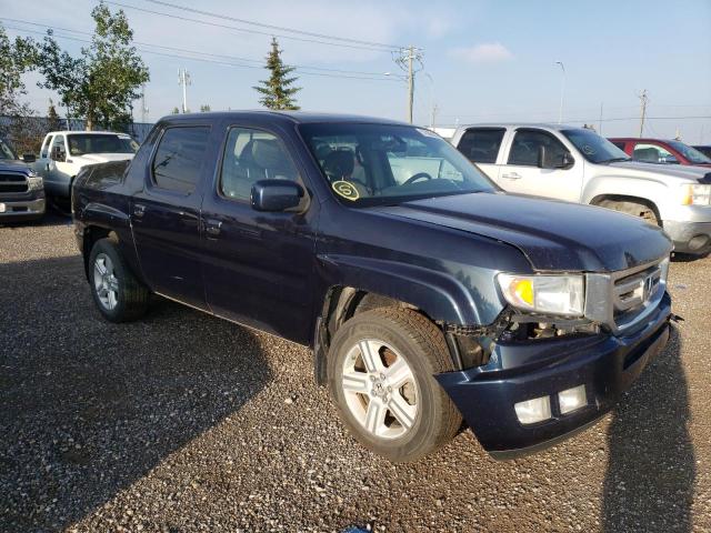 2HJYK16549H001243 - 2009 HONDA RIDGELINE RTL BLUE photo 4