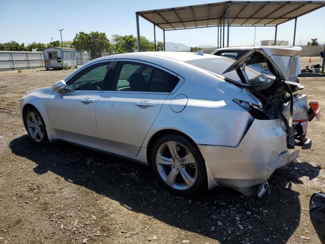 19UUA8F78EA001563 - 2014 ACURA TL ADVANCE SILVER photo 2