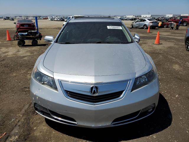 19UUA8F78EA001563 - 2014 ACURA TL ADVANCE SILVER photo 5