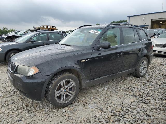 WBXPA93486WG89554 - 2006 BMW X3 3.0I BLACK photo 1