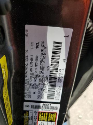 5TFTY5F10JX010085 - 2018 TOYOTA TUNDRA DOUBLE CAB SR/SR5 GRAY photo 13