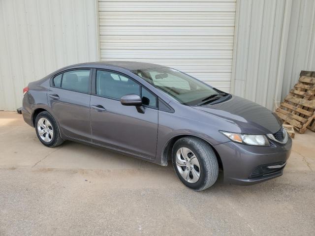 19XFB2F55FE111579 - 2015 HONDA CIVIC LX GRAY photo 4