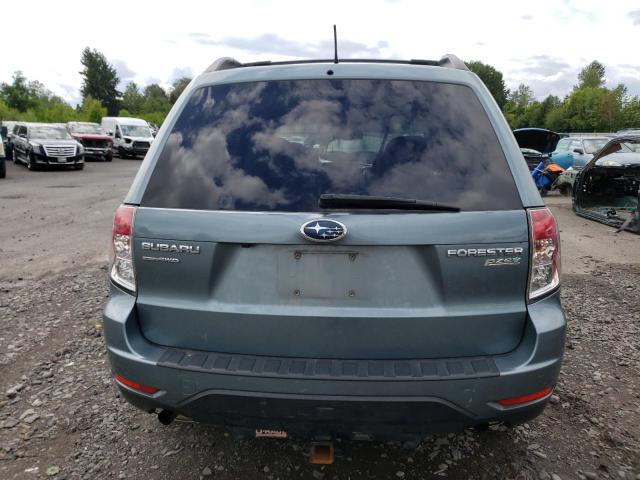 JF2SHAEC7BH722758 - 2011 SUBARU FORESTER LIMITED GREEN photo 6