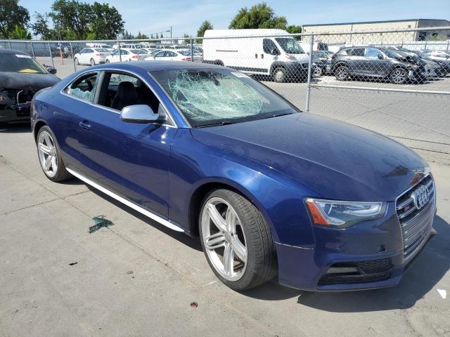 WAUVGAFR3DA068187 - 2013 AUDI S5 PRESTIGE 蓝色 照片 4