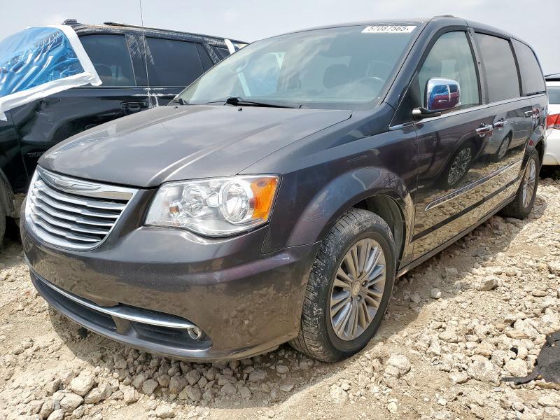 2C4RC1CG7GR232785 - 2016 CHRYSLER TOWN & COU TOURING L GRAY photo 1