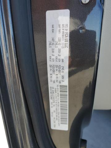 2C4RC1CG7GR232785 - 2016 CHRYSLER TOWN & COU TOURING L GRAY photo 13