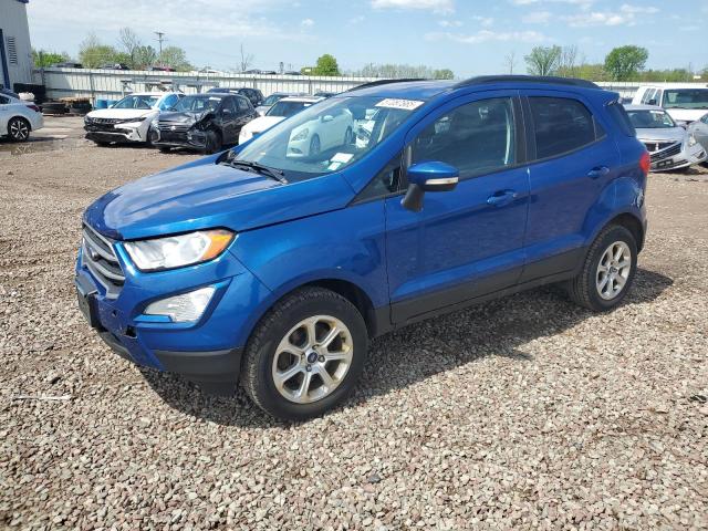 MAJ6P1UL7JC223576 - 2018 FORD ECOSPORT SE ლურჯი ფოტო 1