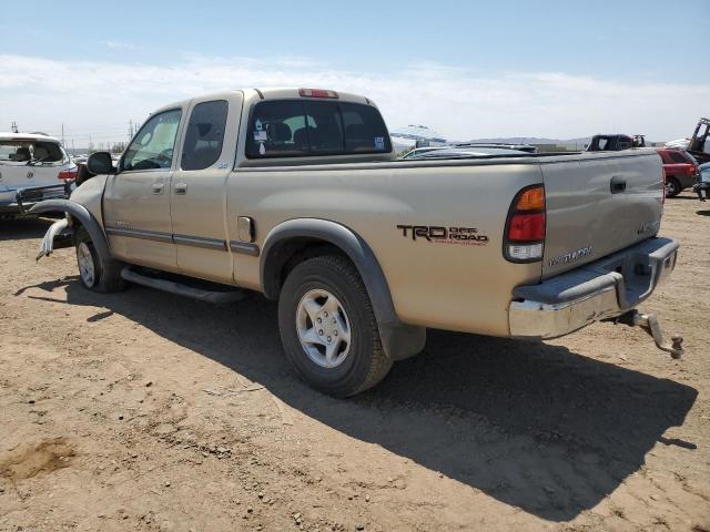 5TBBT44142S227842 - 2002 TOYOTA TUNDRA ACCESS CAB TAN photo 2