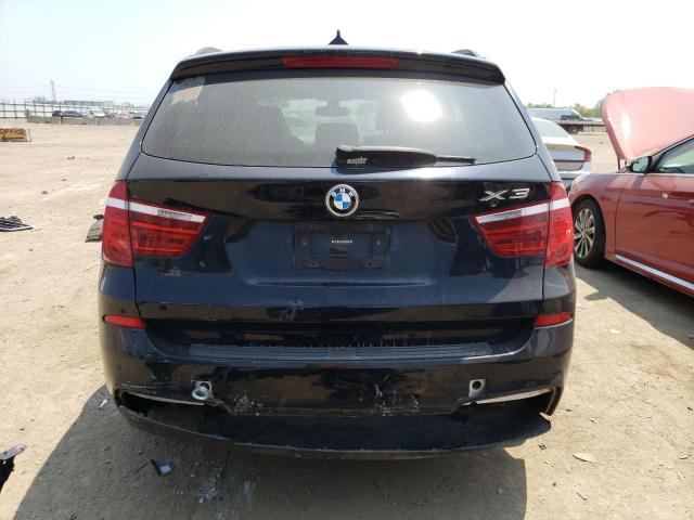 5UXWX7C55BL734669 - 2011 BMW X3 XDRIVE35I BLUE photo 6