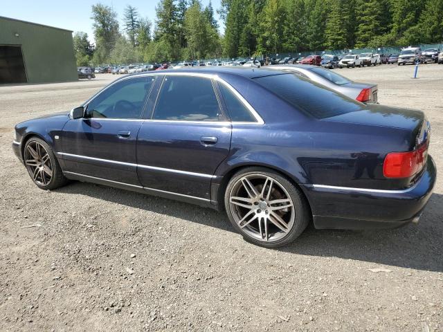 WAUGU44D13N001847 - 2003 AUDI S8 QUATTRO BLUE photo 2