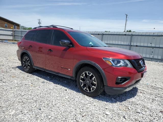 5N1DR2CN0LC625510 - 2020 NISSAN PATHFINDER SL MAROON photo 4