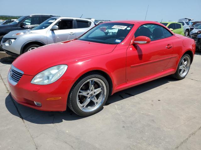 JTHFN48Y120003942 - 2002 LEXUS SC 430 RED photo 1