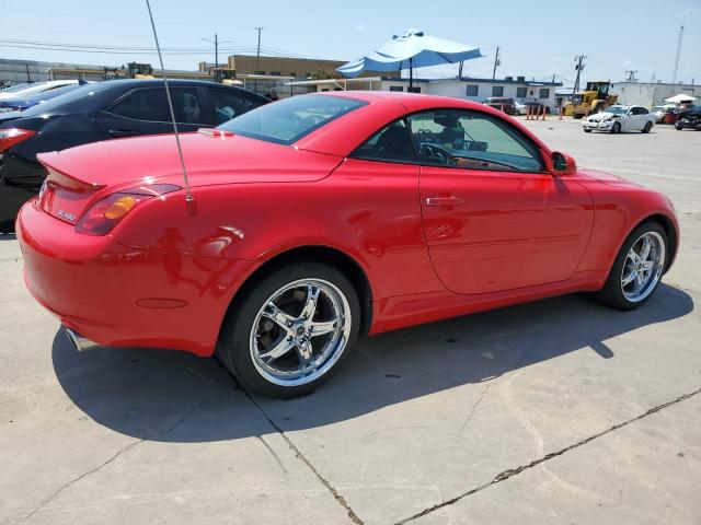 JTHFN48Y120003942 - 2002 LEXUS SC 430 RED photo 3