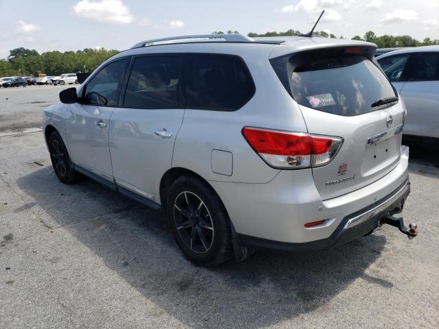5N1AR2MM2EC624063 - 2014 NISSAN PATHFINDER S SILVER photo 2
