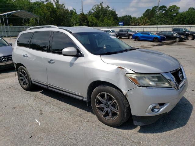 5N1AR2MM2EC624063 - 2014 NISSAN PATHFINDER S SILVER photo 4