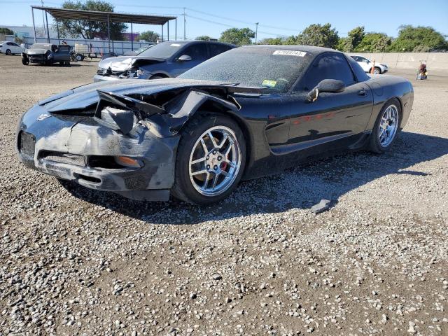 1G1YY12S635133023 - 2003 CHEVROLET CORVETTE Z06 BLACK photo 1