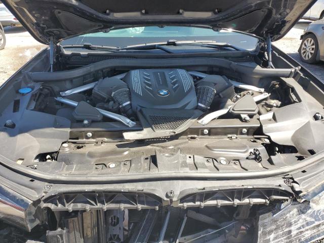 5UXCX6C08M9E51302 - 2021 BMW X7 M50I GRAY photo 12