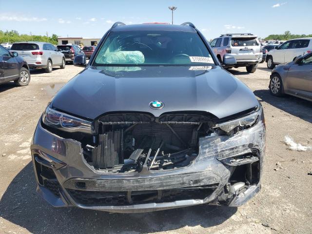5UXCX6C08M9E51302 - 2021 BMW X7 M50I GRAY photo 5