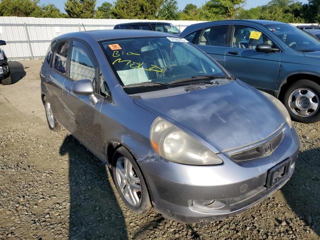 JHMGD38687S028509 - 2007 HONDA FIT S SILVER photo 1