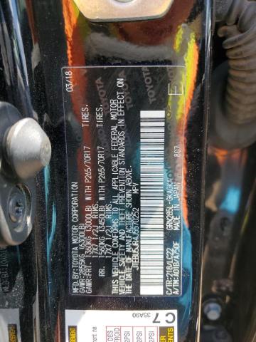 JTEBU5JR4J5570252 - 2018 TOYOTA 4RUNNER SR5/SR5 PREMIUM 黑色 照片 13