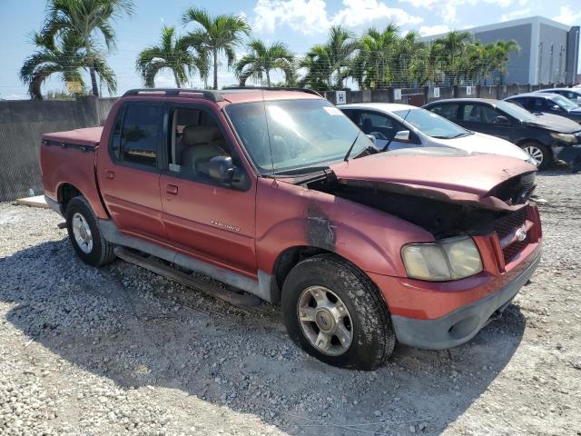 1FMZU67E71UB72600 - 2001 FORD EXPLORER S RED photo 4