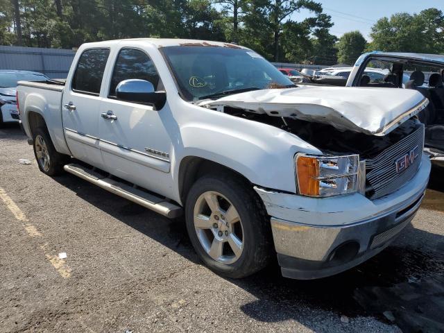 3GTP1VE08DG215161 - 2013 GMC SIERRA C1500 SLE WHITE photo 4