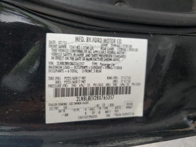 2LNBL8EV2BX765357 - 2011 LINCOLN TOWN CAR EXECUTIVE L BLACK photo 12