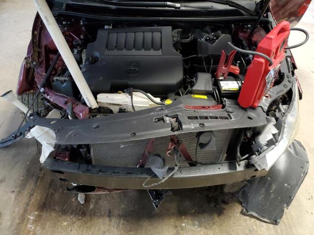 4T1BK1EB3DU009286 - 2013 TOYOTA AVALON BASE Tünd qırmızı foto 11