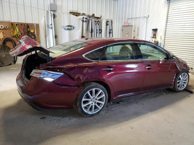 4T1BK1EB3DU009286 - 2013 TOYOTA AVALON BASE Tünd qırmızı foto 3