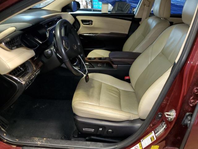 4T1BK1EB3DU009286 - 2013 TOYOTA AVALON BASE Tünd qırmızı foto 7