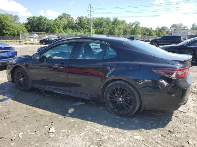 4T1T11AK9NU071287 - 2022 TOYOTA CAMRY SE შავი ფოტო 2