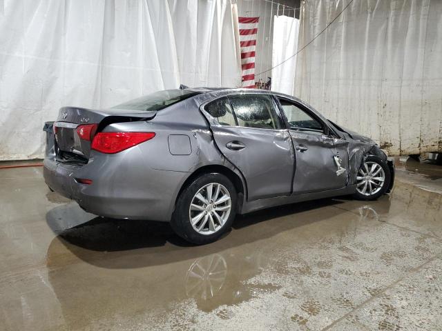 JN1CV7AR0GM252244 - 2016 INFINITI Q50 BASE GRAY photo 3