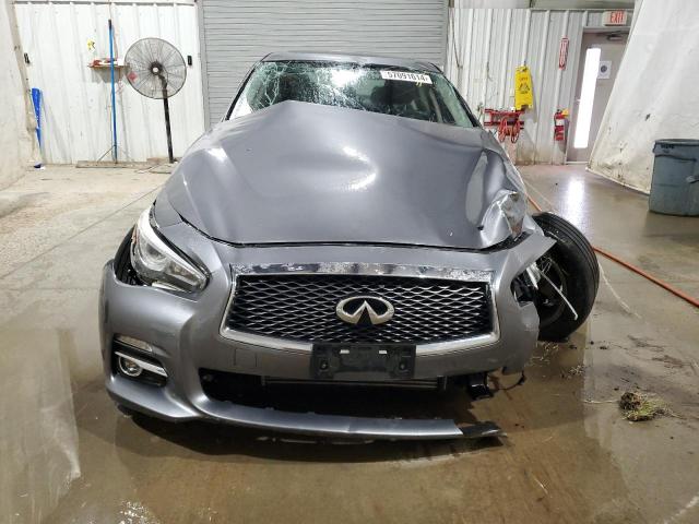 JN1CV7AR0GM252244 - 2016 INFINITI Q50 BASE GRAY photo 5