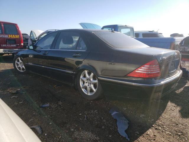 WDBNG83J63A377692 - 2003 MERCEDES-BENZ S 430 4MATIC BLACK photo 2