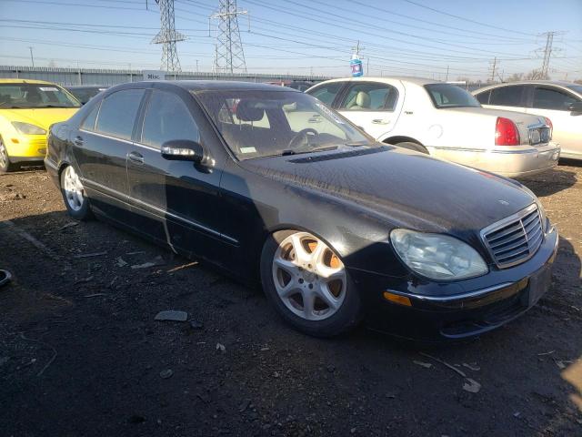 WDBNG83J63A377692 - 2003 MERCEDES-BENZ S 430 4MATIC BLACK photo 4