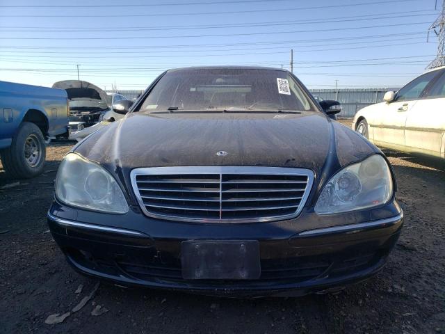 WDBNG83J63A377692 - 2003 MERCEDES-BENZ S 430 4MATIC BLACK photo 5