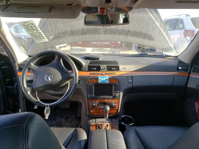 WDBNG83J63A377692 - 2003 MERCEDES-BENZ S 430 4MATIC BLACK photo 8