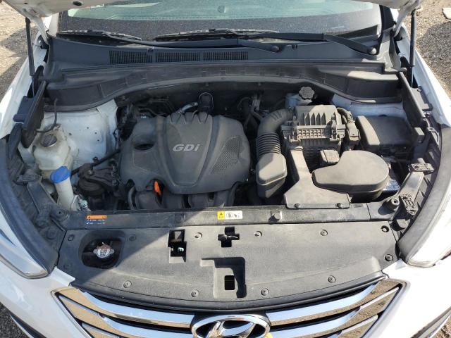 5XYZT3LB1DG022781 - 2013 HYUNDAI SANTA FE S WHITE photo 12