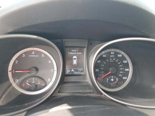 5XYZT3LB1DG022781 - 2013 HYUNDAI SANTA FE S WHITE photo 9