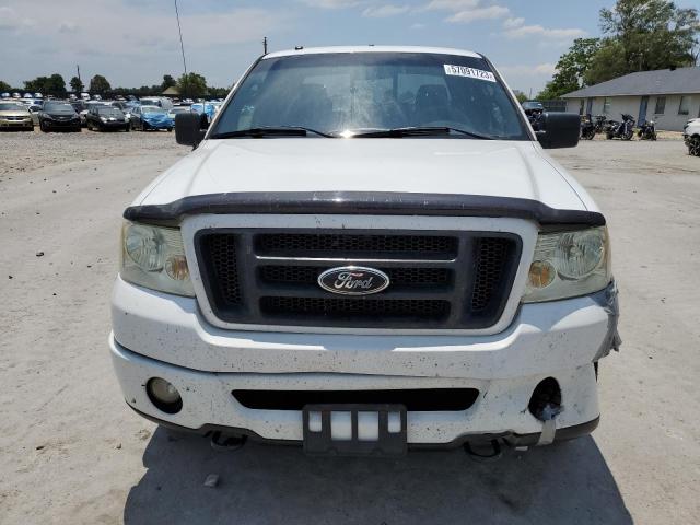 1FTPX14V48FA98416 - 2008 FORD F150 WHITE photo 5