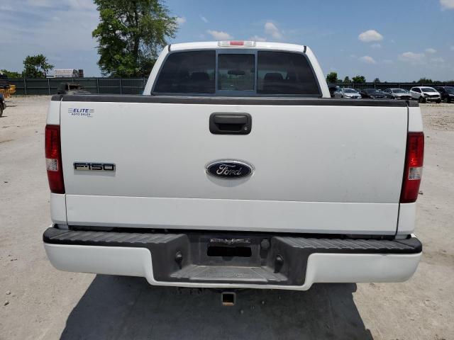 1FTPX14V48FA98416 - 2008 FORD F150 WHITE photo 6