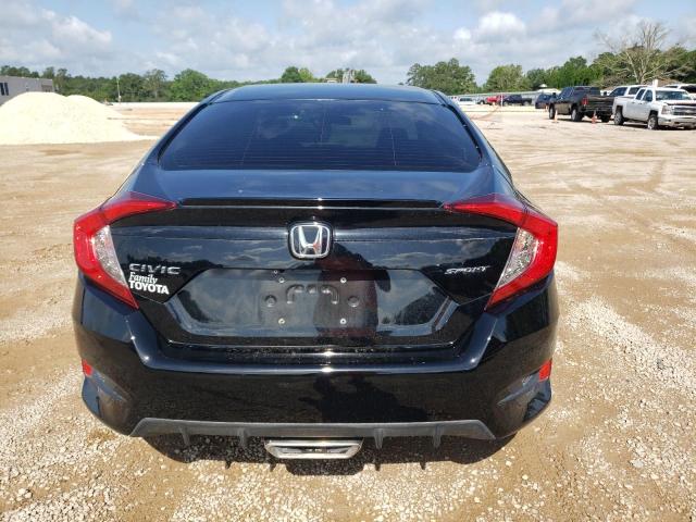 19XFC2F82KE037569 - 2019 HONDA CIVIC SPORT BLACK photo 6