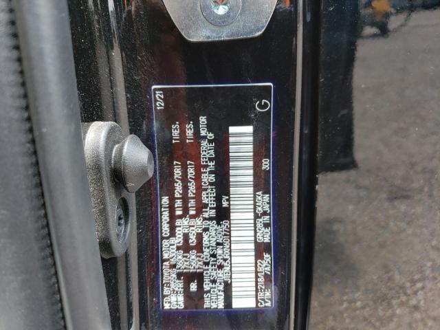 JTENU5JRXN6017750 - 2022 TOYOTA 4RUNNER SR5/SR5 PREMIUM 黑色 照片 13