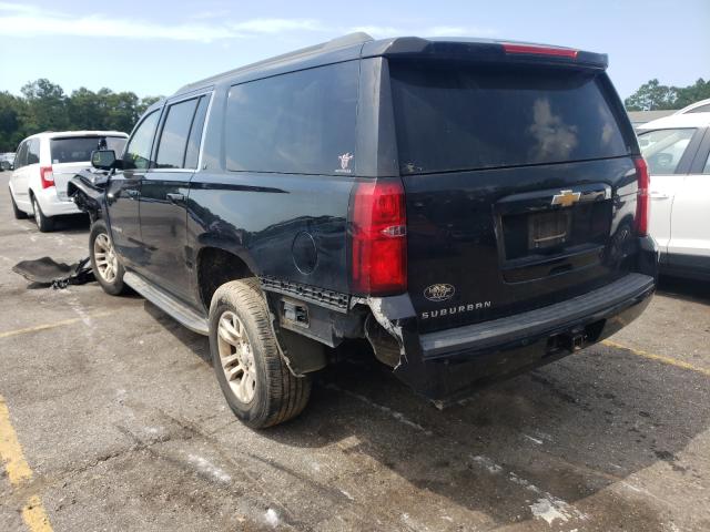 1GNSCHKC0HR152350 - 2017 CHEVROLET SUBURBAN C1500 LT BLACK photo 3