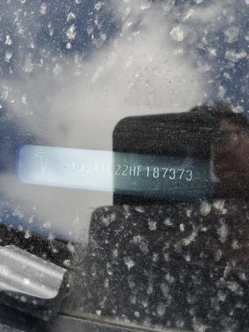 5YJSA1E22HF187373 - 2017 TESLA MODEL S Чорний фото 13