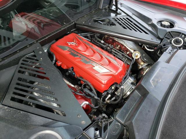 1G1YA2D42P5114239 - 2023 CHEVROLET CORVETTE STINGRAY 1LT RED photo 11
