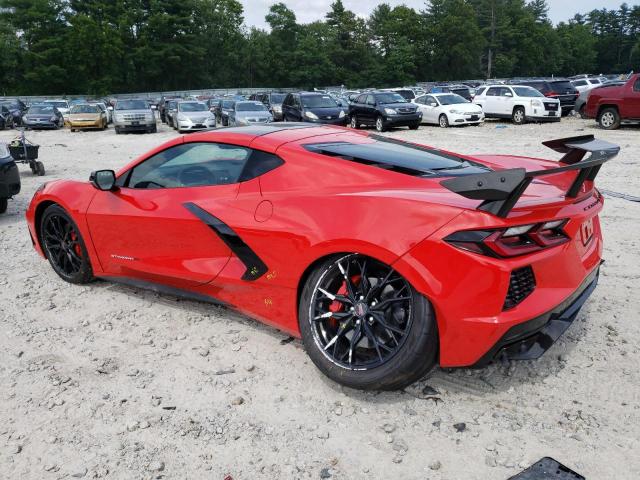 1G1YA2D42P5114239 - 2023 CHEVROLET CORVETTE STINGRAY 1LT RED photo 2