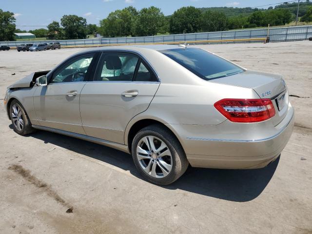 WDDHF5GB0AA257845 - 2010 MERCEDES-BENZ E 350 BEIGE photo 2